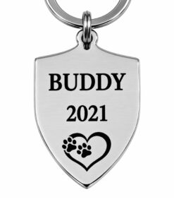 Penning hond graveren zwart zilver goud kleurig Mooie grote penning voor hond met naam adres en telefoonnummer zilver
