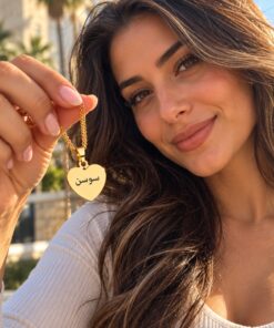 Arabische naam ketting Ketting met Arabische naam goud kleur