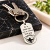 Sleutelhanger ontwerpen ID TAG Titanium laten graveren zilver