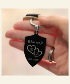 Sleutelhanger liefde man: Prachtig cadeau voor hem