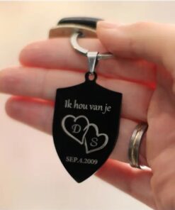 Sleutelhanger liefde man: Prachtig cadeau voor hem