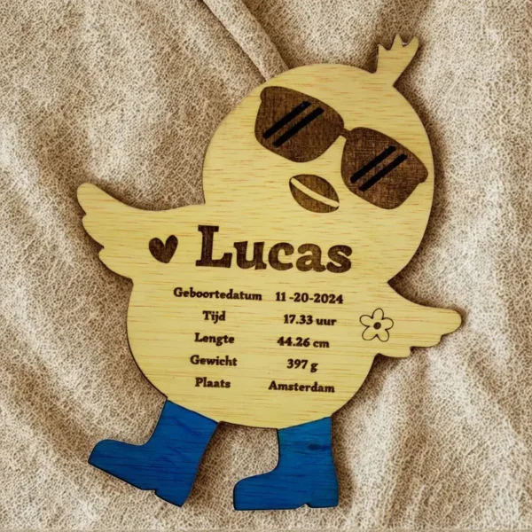 Cadeau de naissance avec prénom