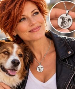 Ketting met foto huisdier hond of kat