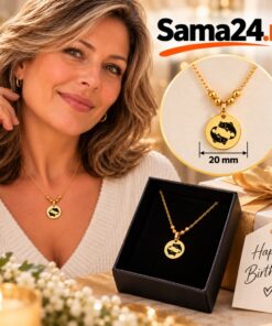 Ketting met Titanium hanger sterrenbeeld