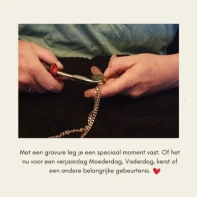 Gepersonaliseerde sieraden met naam
