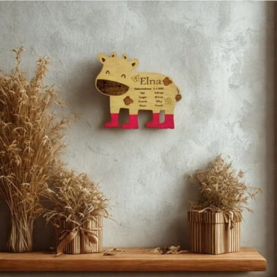 Gepersonaliseerd kraam cadeau