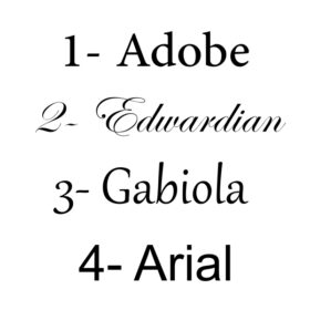 lettertype