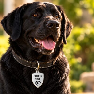 Hondenpenning voor grote honden